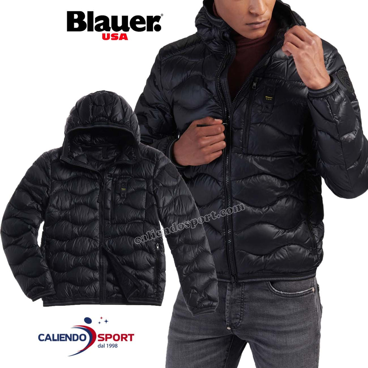 BLAUER 2 0WBLUC03099 999 DOUDOUNE BLACK WAVE ROY