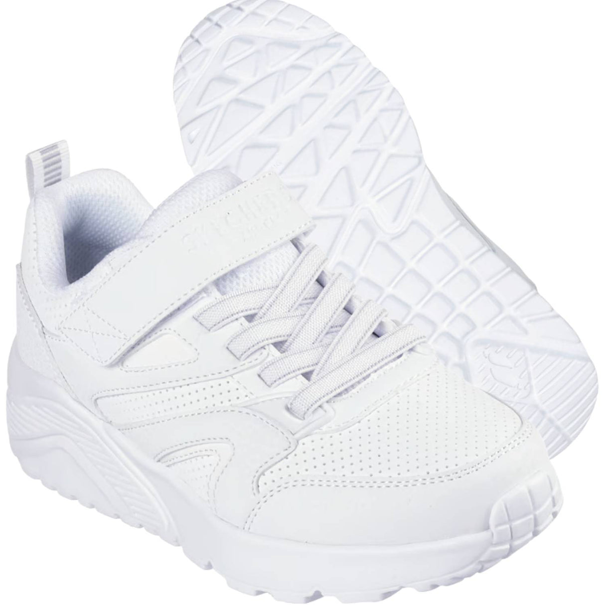 SCARPA RAGAZZI SKECHERS 403640L WHT UNI LITE BIANCO