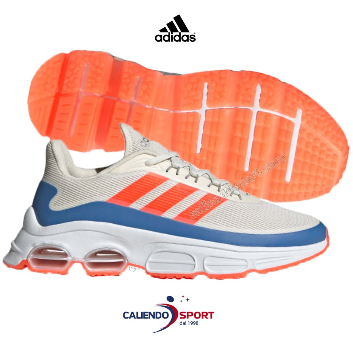 CHAUSSURE DE SPORT ADIDAS EH2534 QUADCUBE BEIGE ORANGE