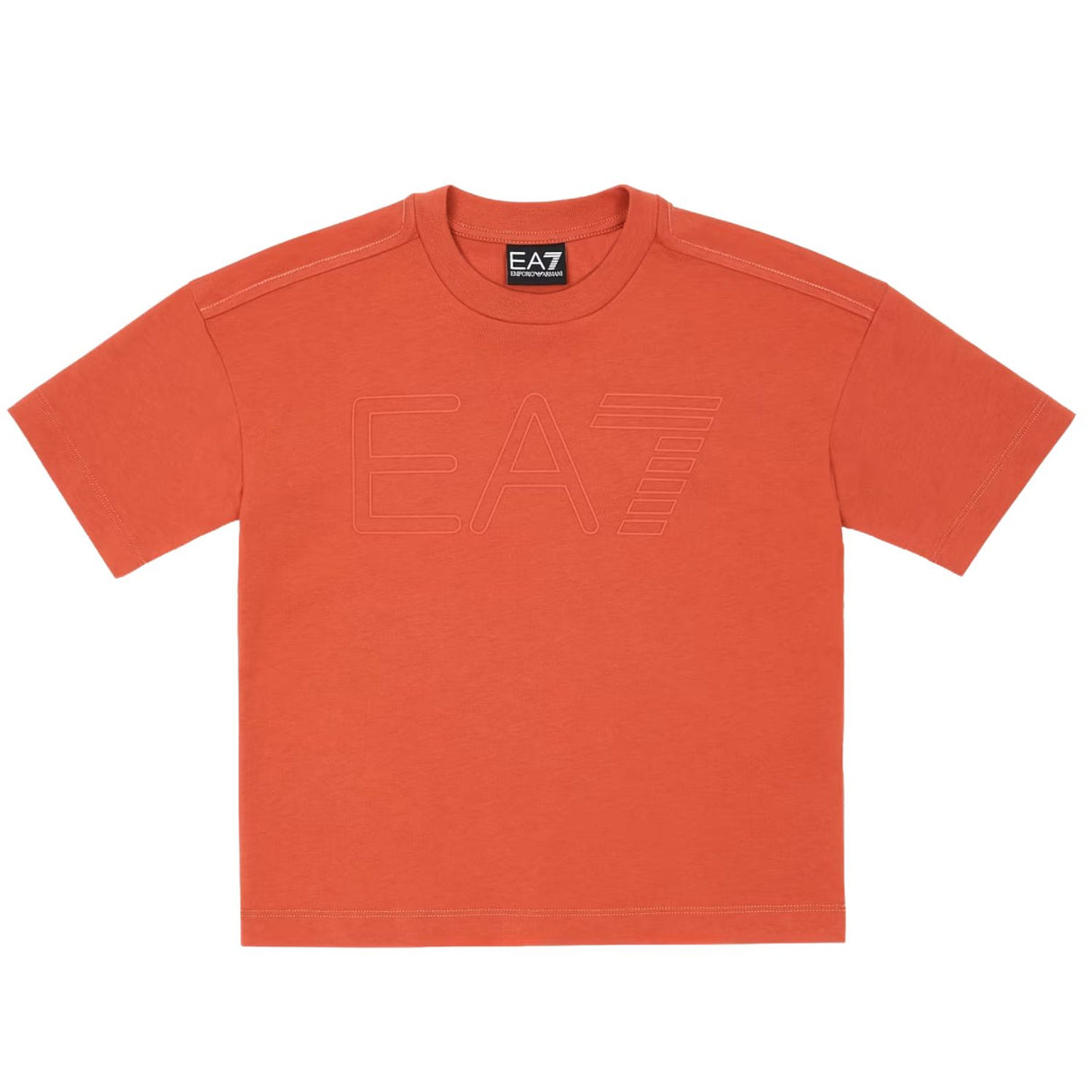 T-SHIRT RAGAZZI ARMANI EA7 E25 7B000080 U3010 COTONE