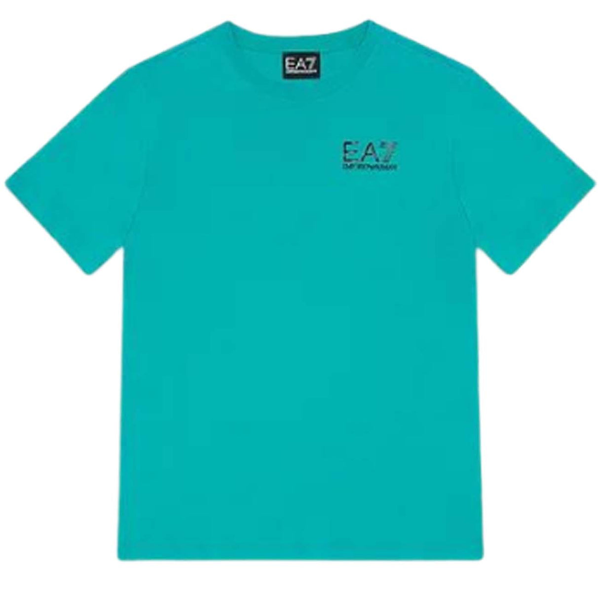 T-SHIRT BAMBINI ARMANI EA7 E24 8NBT51 BJ02Z 1815 COTONE VERDE