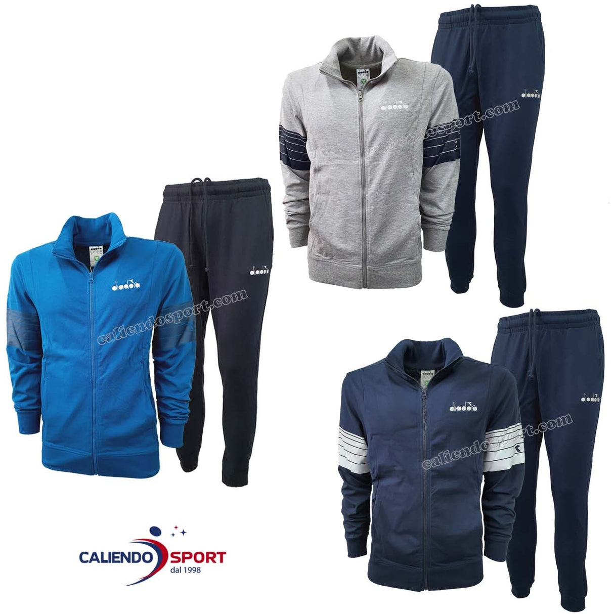 TUTA DIADORA 177095 FZ CORE COTONE GARZATO