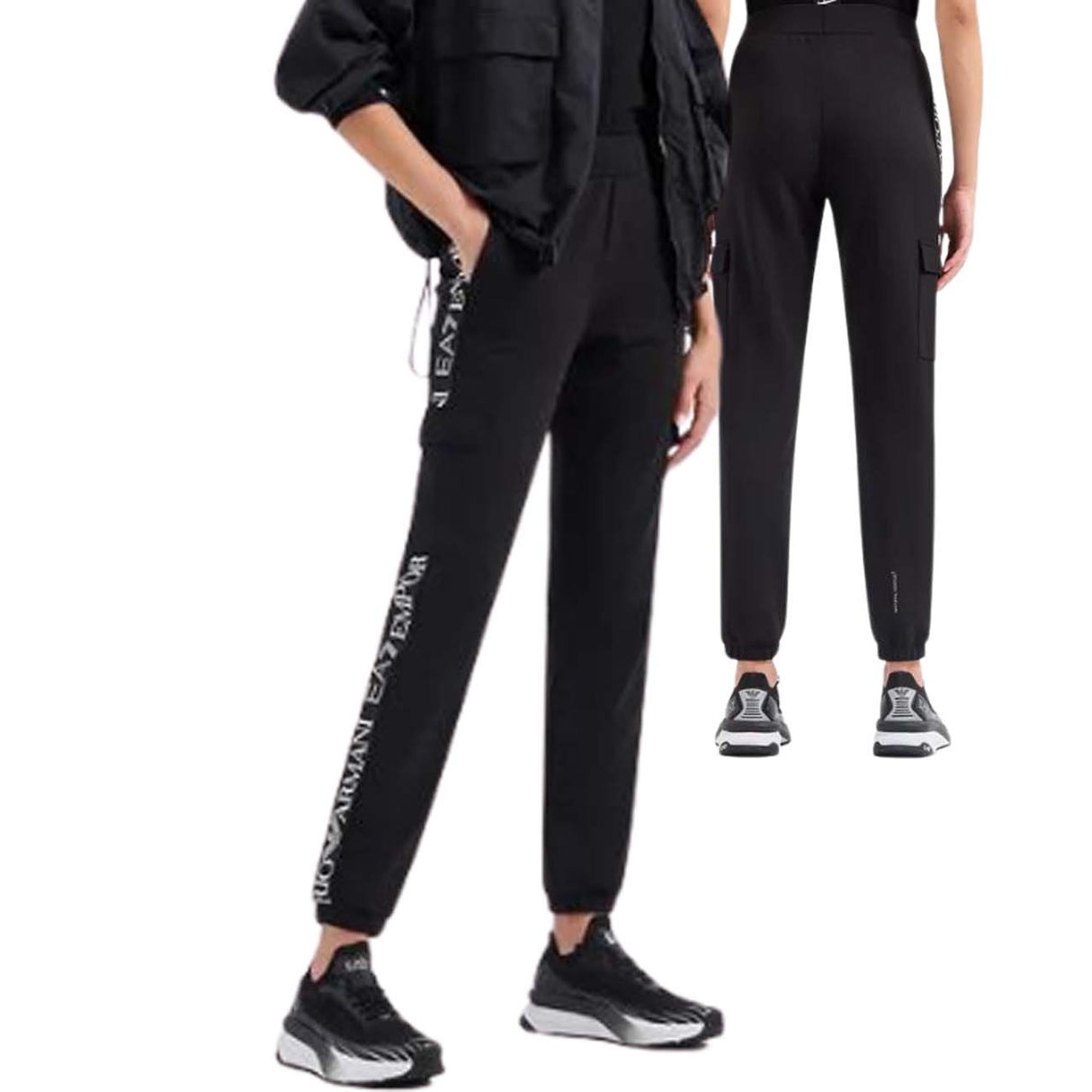 PANTALONE DONNA ARMANI EA7 E24 3DTP64 TJKWZ 1200 COTONE