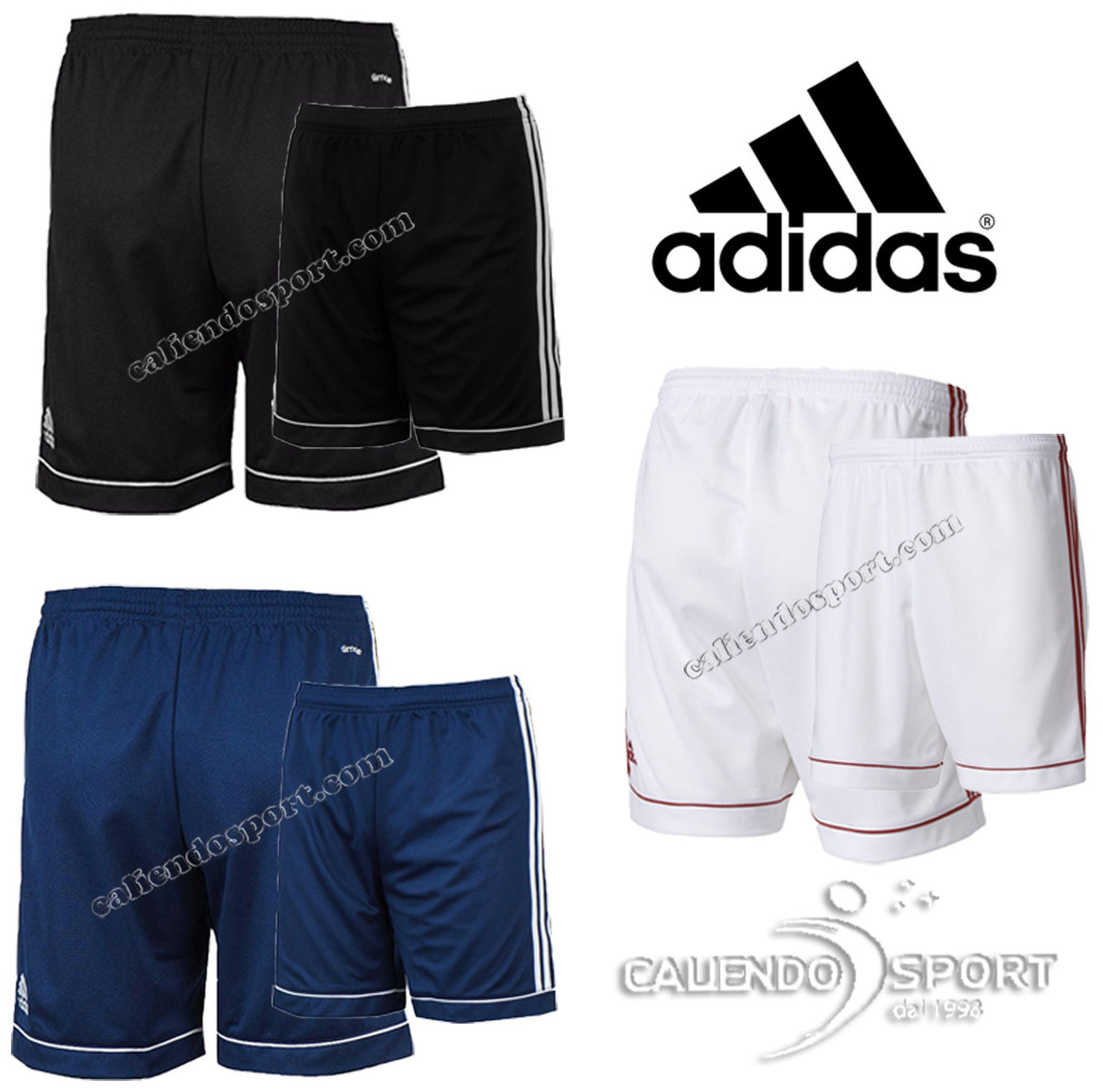 SHORT ADIDAS SQUAD POUR HOMMES ÉQUIPE 17 FOOTBALL