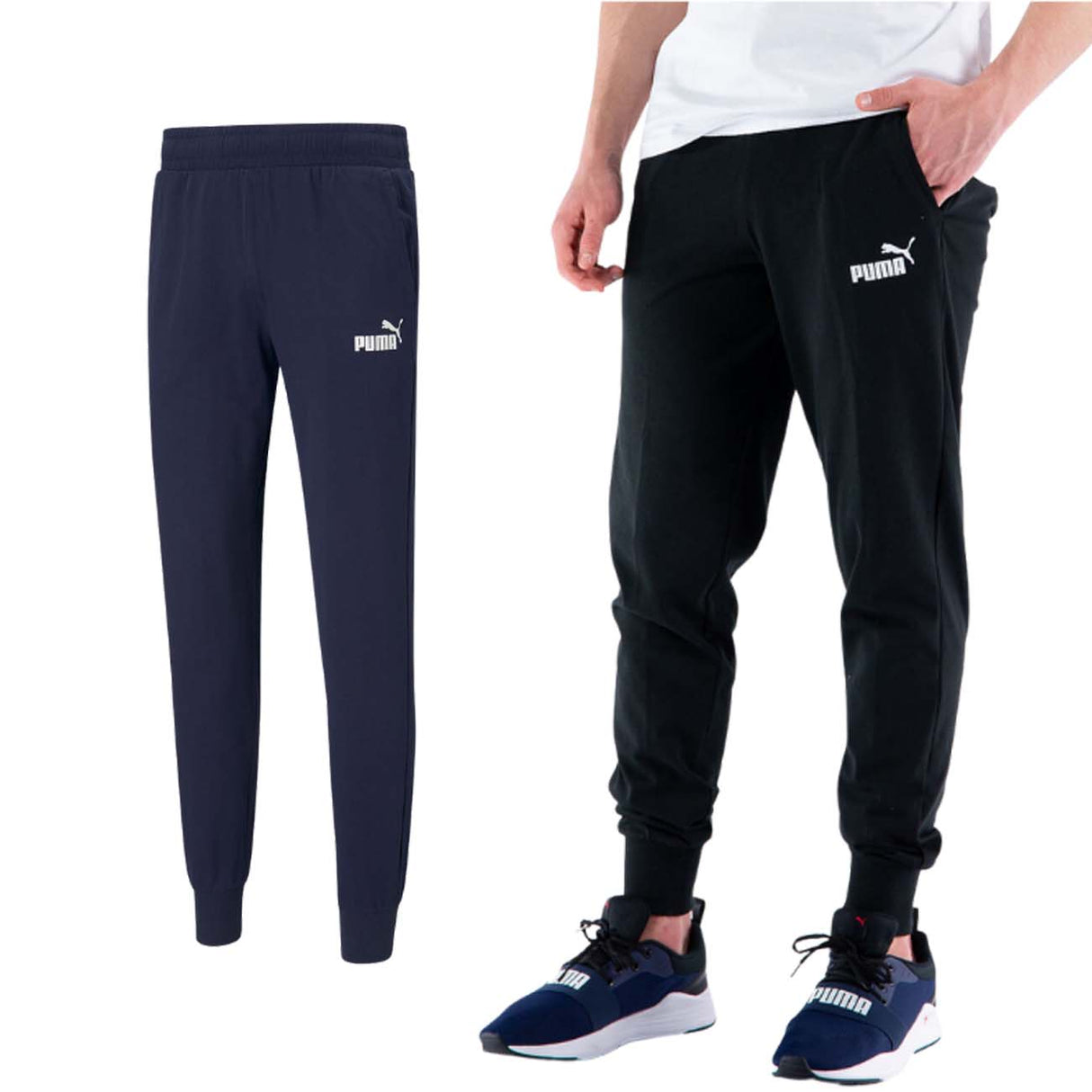 PANTALON EN COTON LÉGER ESSENTIAL PUMA 586746