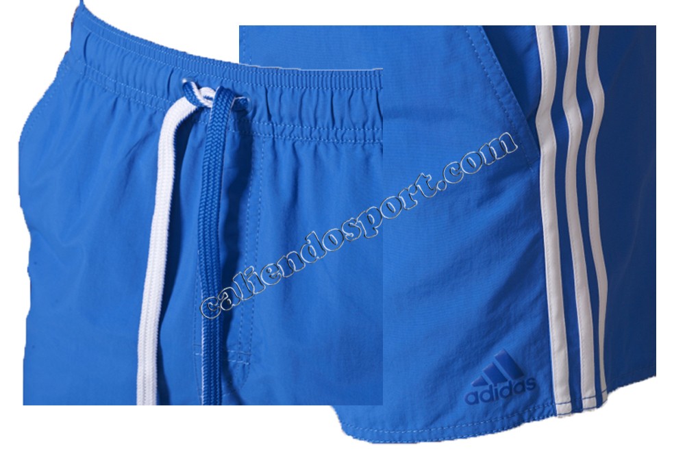 SHORT DE MAILLOT DE BAIN ADIDAS HOMME 3 BANDES BJ8809 BJ8820 SHORT JAUNE BLEU MER