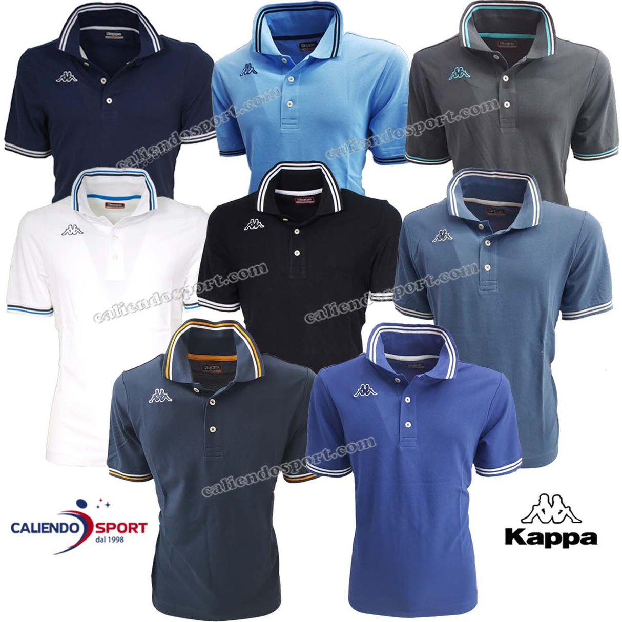 POLO KAPPA UOMO 302MX50 T-SHIRT PIQUET MARE SPORT TENNIS NEW MALTAX 5 MSS