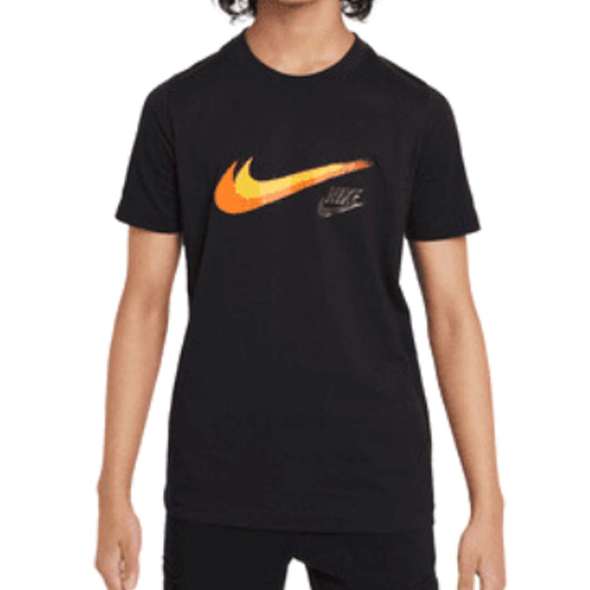 T-SHIRT RAGAZZI NIKE FZ4714 410 SPORTWEAR NERO
