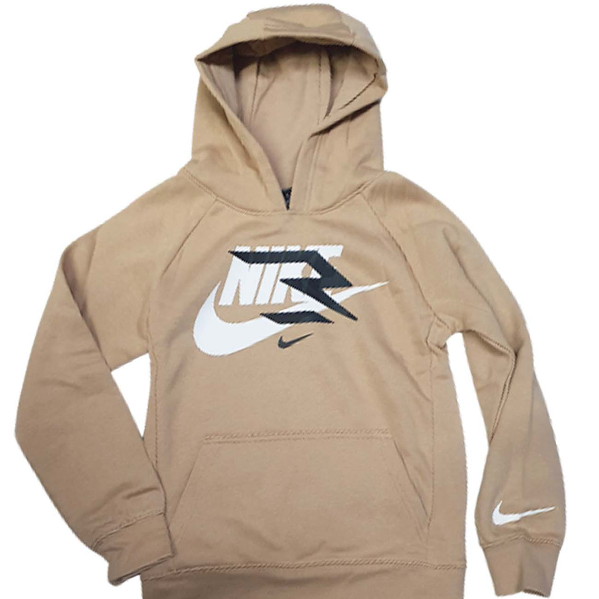 FELPA RAGAZZI NIKE 9Q0870-X0L BEIGE FELPATA