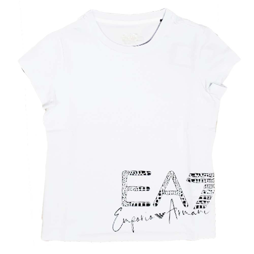 T-SHIRT RAGAZZE ARMAI EA7 3RFT15 FJ2HZ COTONE