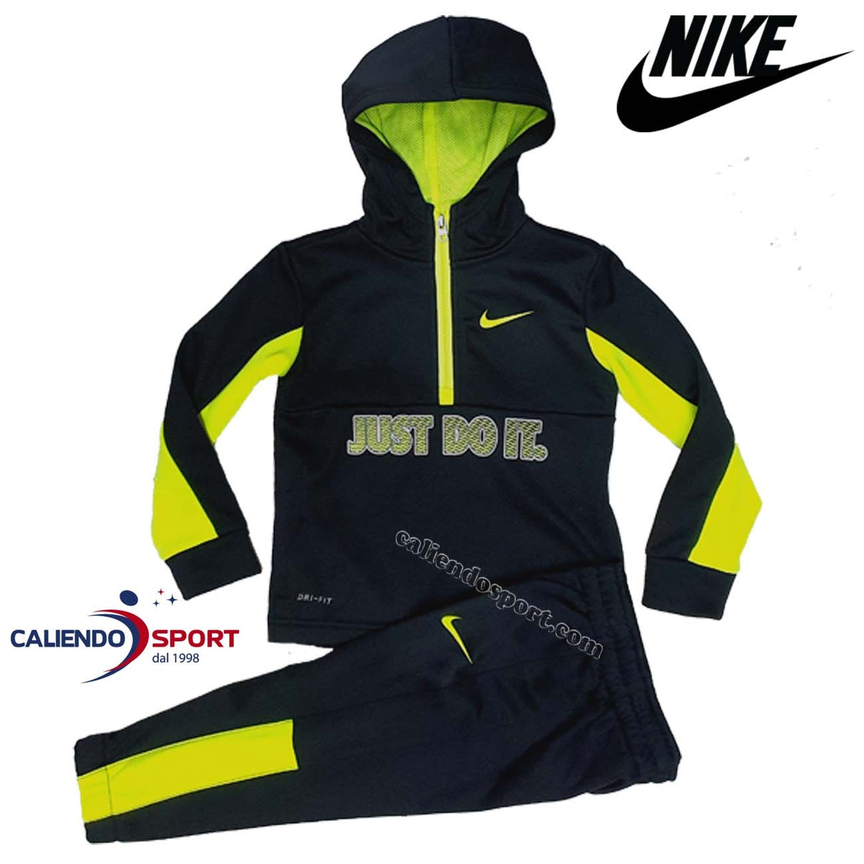 SURVÊTEMENT NIKE 86H202 023 NOIR DRI-FIT POUR ENFANTS