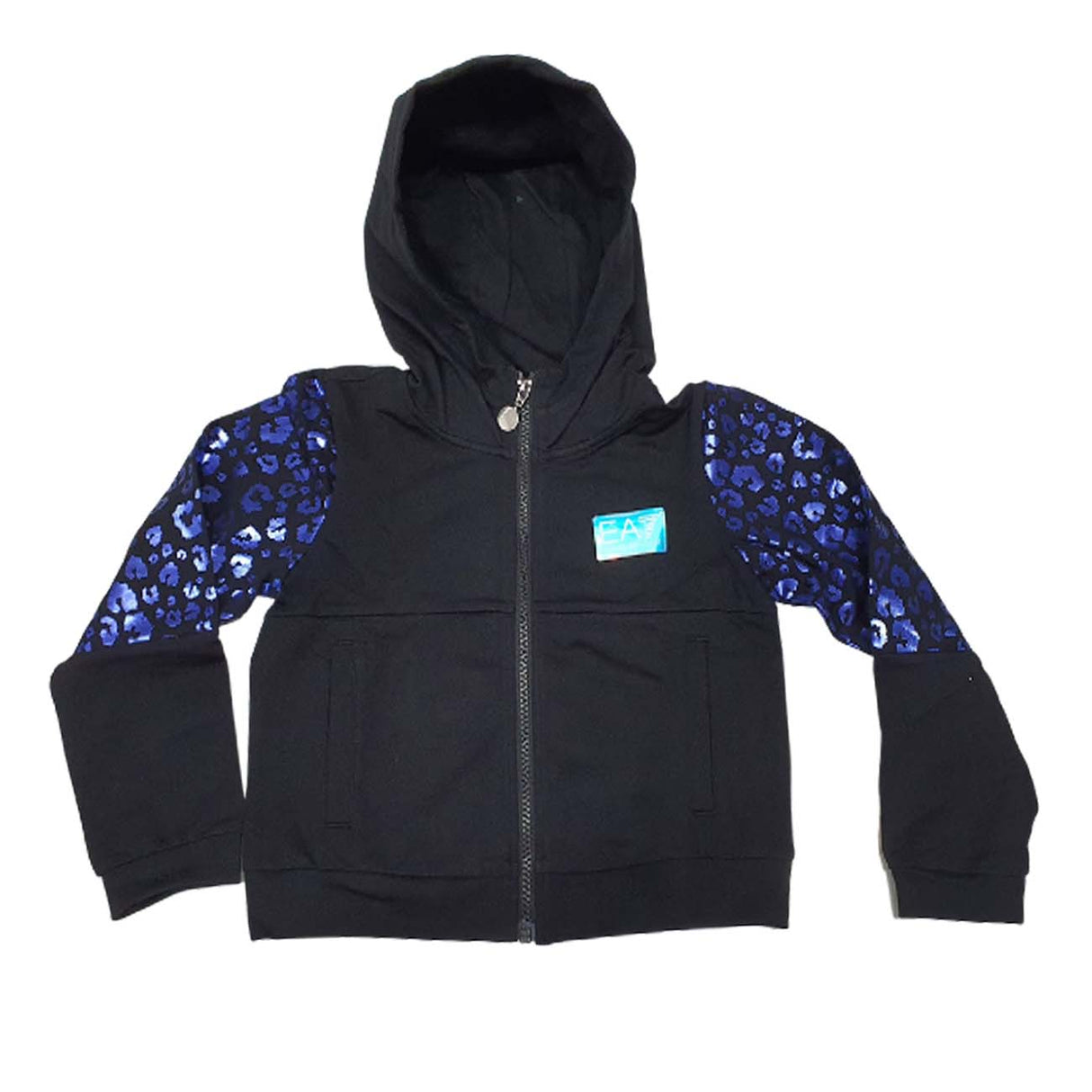 FELPA RAGAZZE ARMANI EA7 6LFM05 FJ5FZ COTONE GARZATO