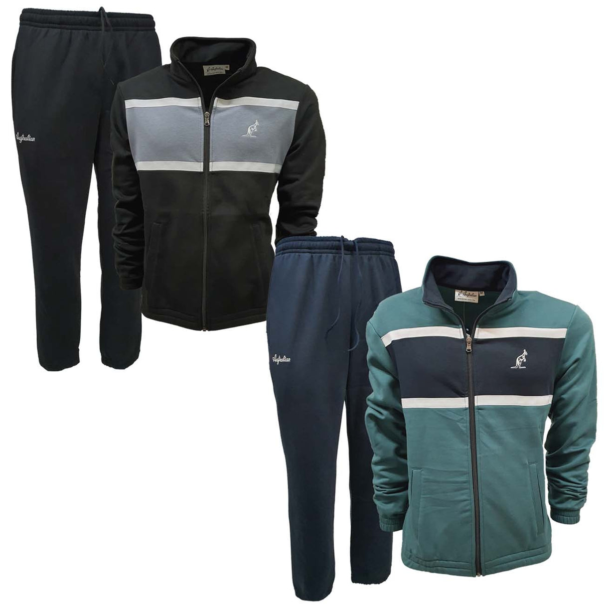 SURVÊTEMENT POUR HOMMES EN COTON POLAIRE AUSTRALIEN LSUTU0128