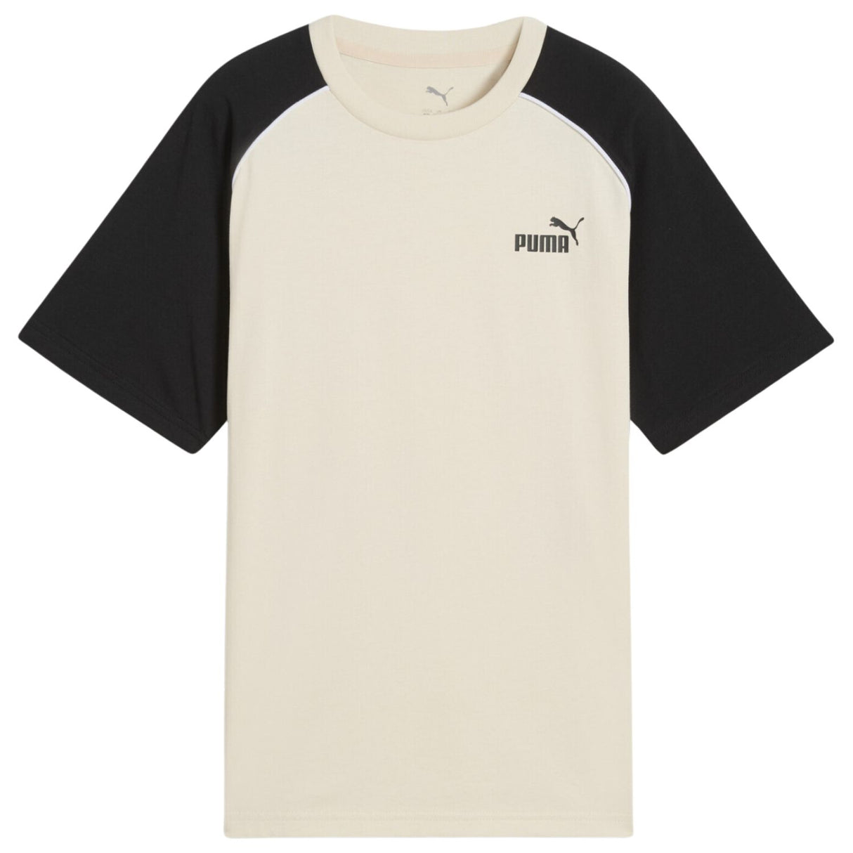T-SHIRT RAGAZZI PUMA 685849 87 TEE COTONE BEIGE