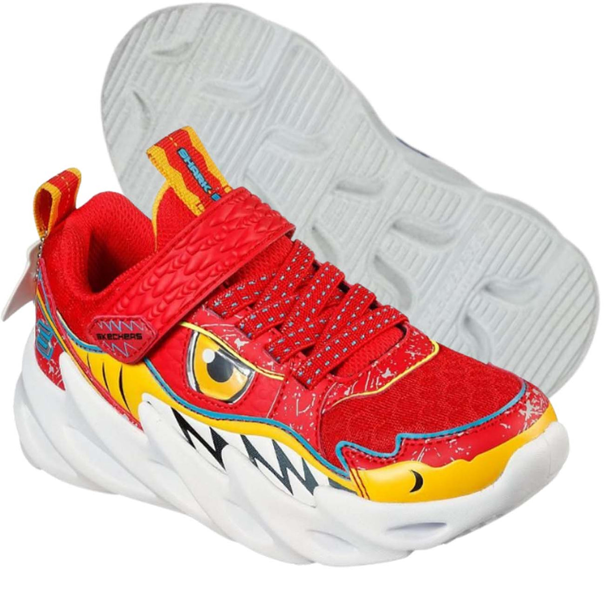 SKECHERS SHOE BOYS 402112NRED SURF PATRAL RED