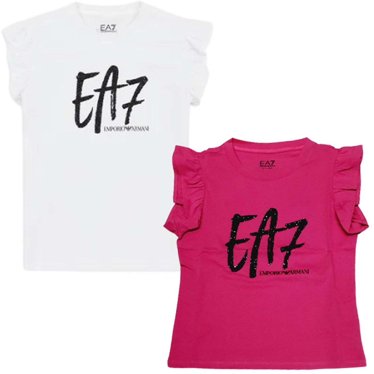 T-SHIRT RAGAZZE ARMANI EA7 3RFT10 FJCZ COTONE
