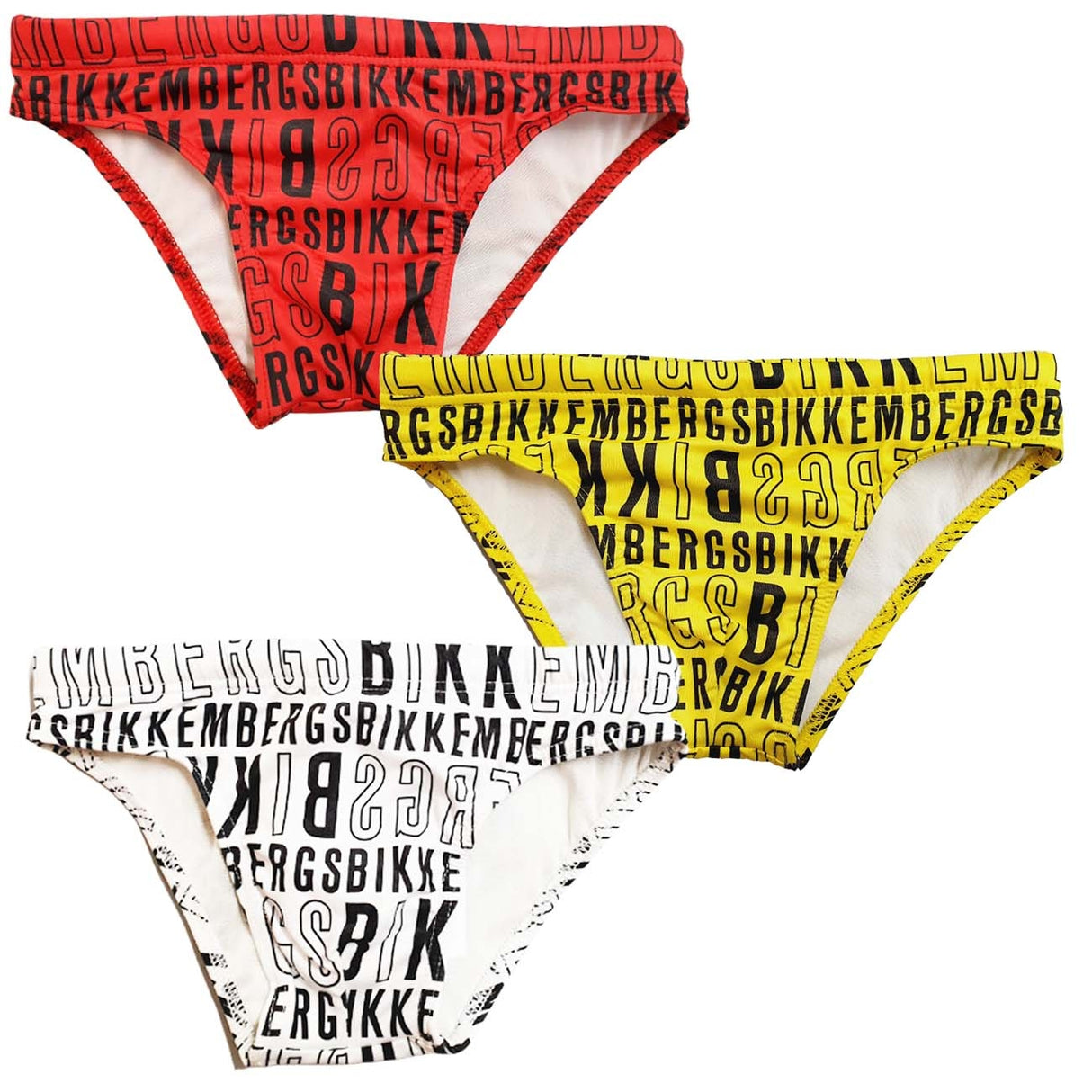 COSTUME BIKKEMBERG BAMBINI SLIP BK0359 STAMPA ALL-OVER