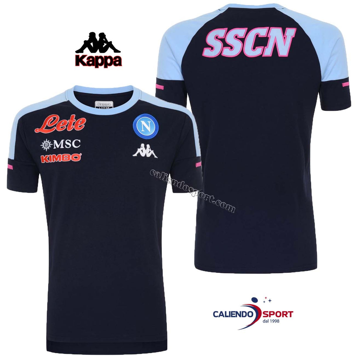T-SHIRT NAPOLI RAPPRESENTANZA 31122PW A0X KAPPA AYBA