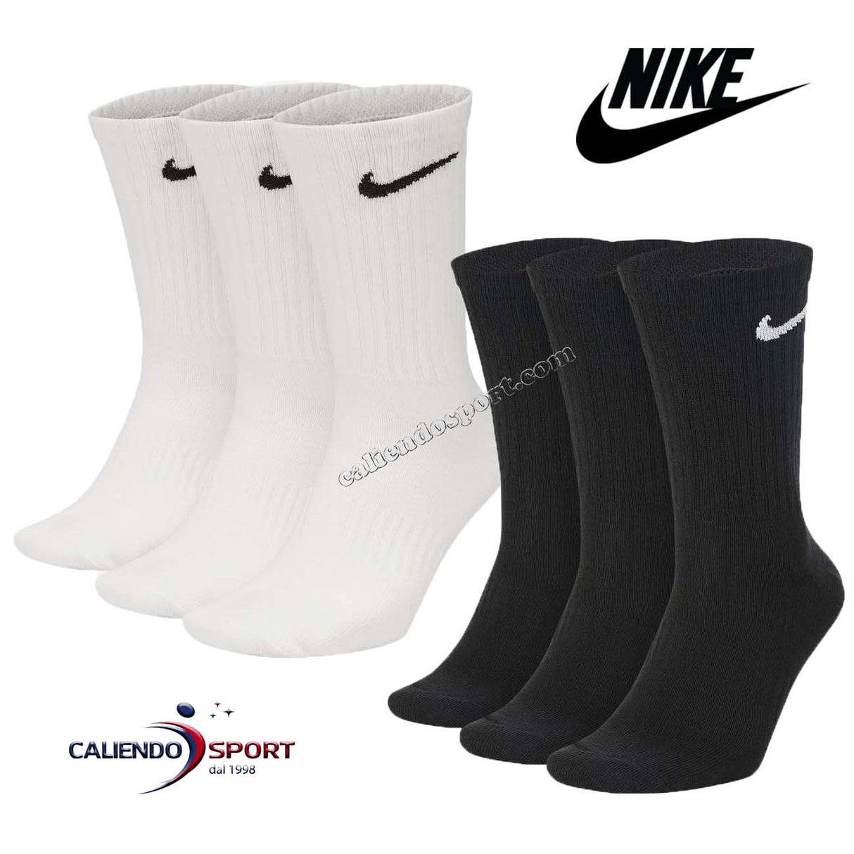 NIKE SX7676 3 PAIRS EVERYDAY LIGHTWEIGHT SOCKS