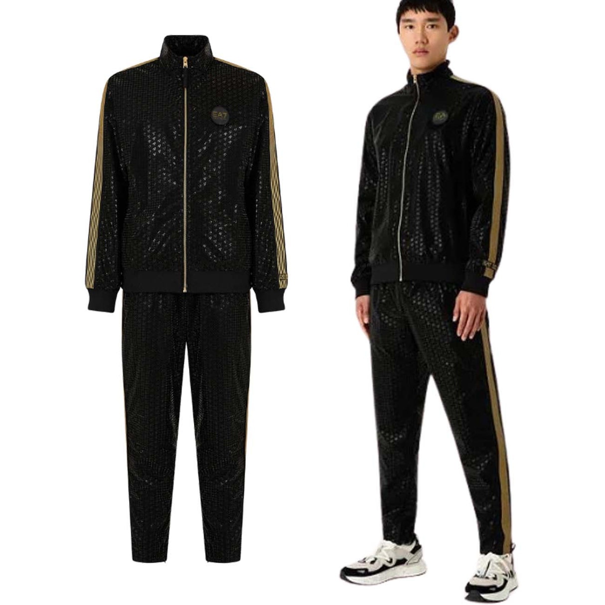 TUTA ARMANI EA7 E24 3DPV62 PNFUZ 1200 TESSUTO TECNICO