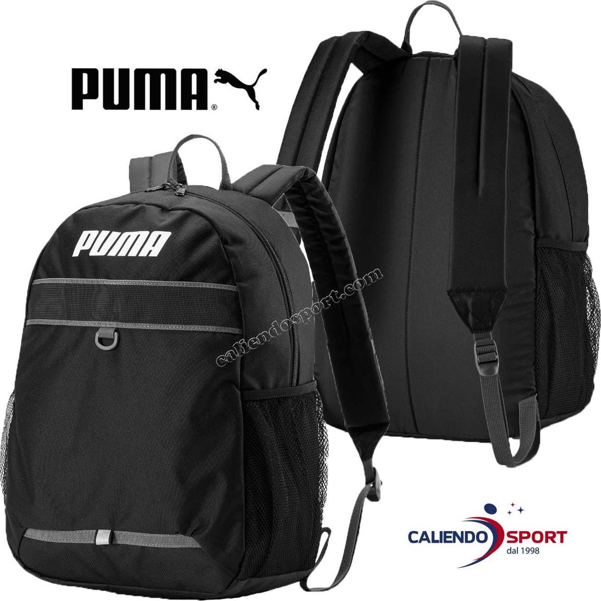 PUMA BACKPACK 076724 01 BLACK PLUS UNISEX