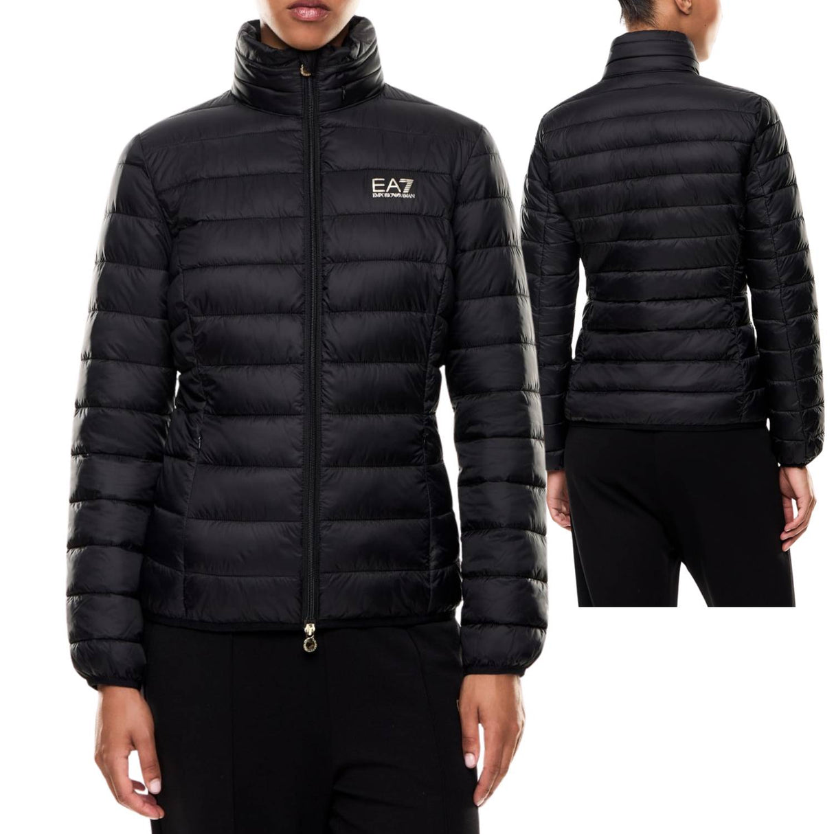 GIACCA DONNA ARMANI EA7 E26 7W000473 AF12477 MC001 NERO