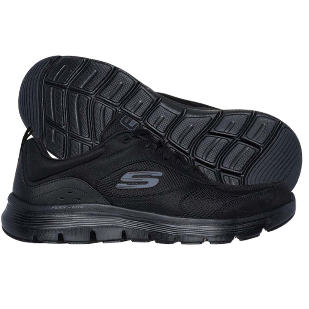 SCARPA SKECHERS 232821 BBK FLEX ADVANTAGE NERO