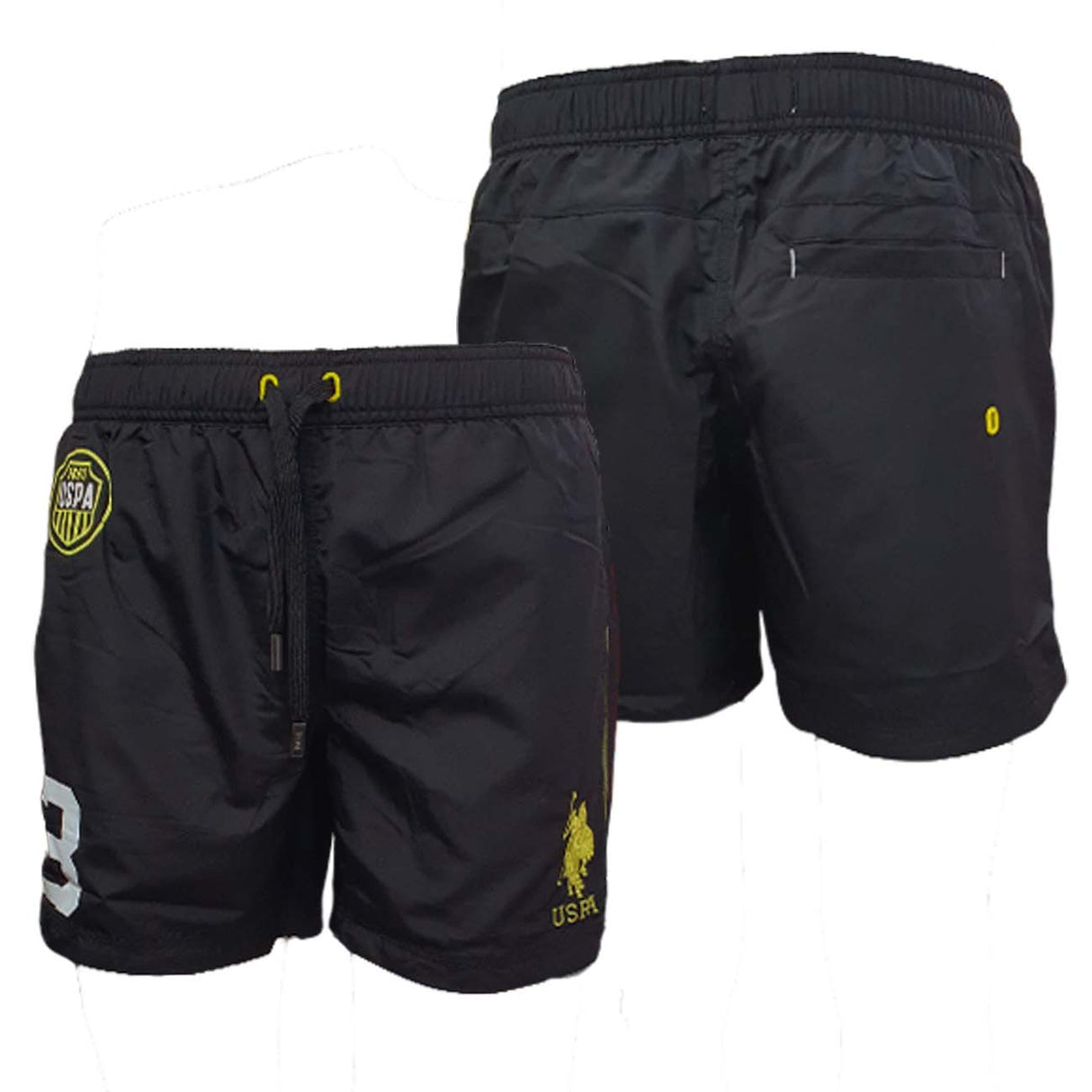 MAILLOT DE BAIN HOMME 28764 CBAD US POLO ASSN NOIR