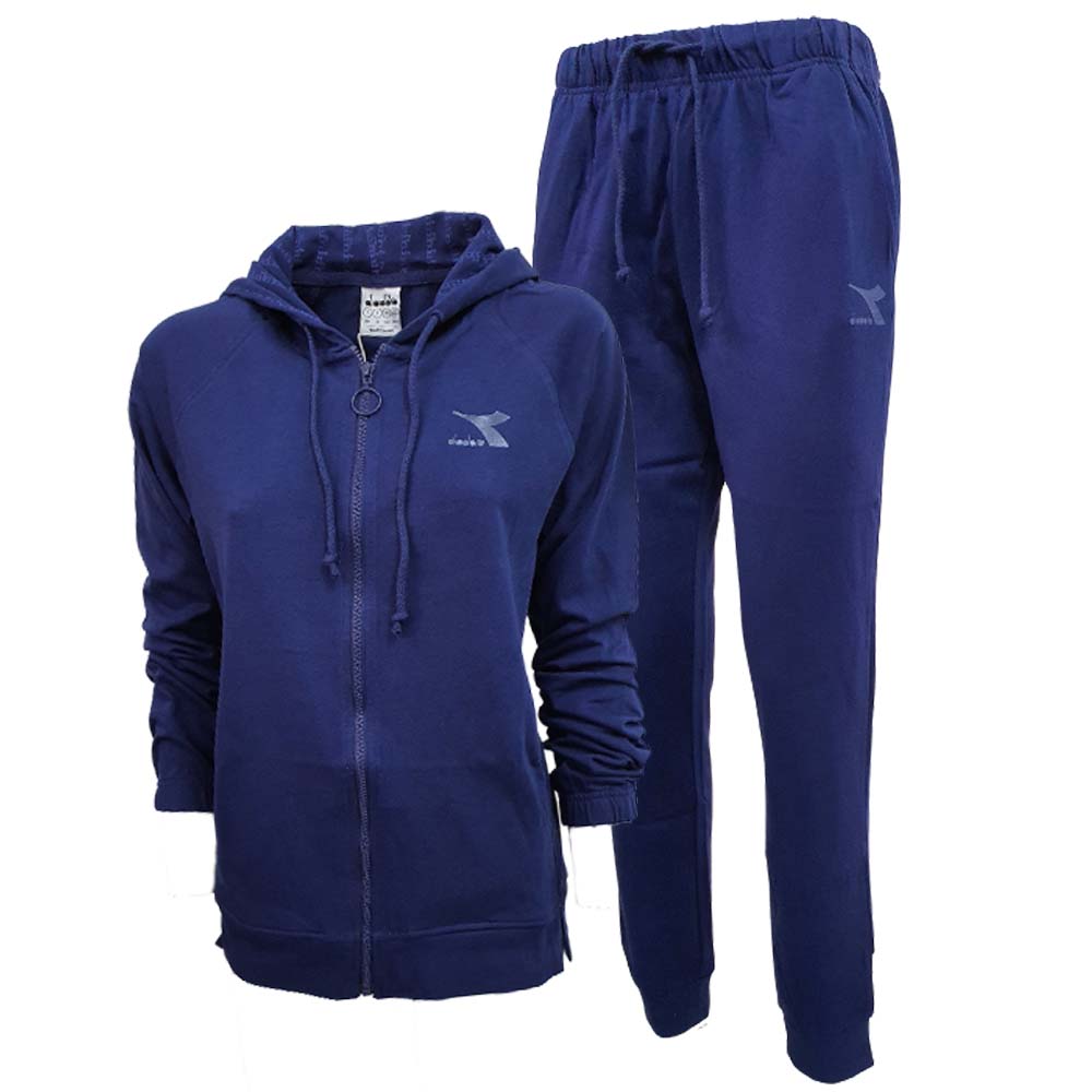 TUTA DONNA DIADORA 178399 HD CORE COTONE GARZATO