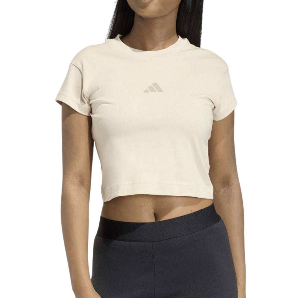 T-SHIRT DONNA ADIDAS KD7721 FUTURE ICONS LOGO COTONE