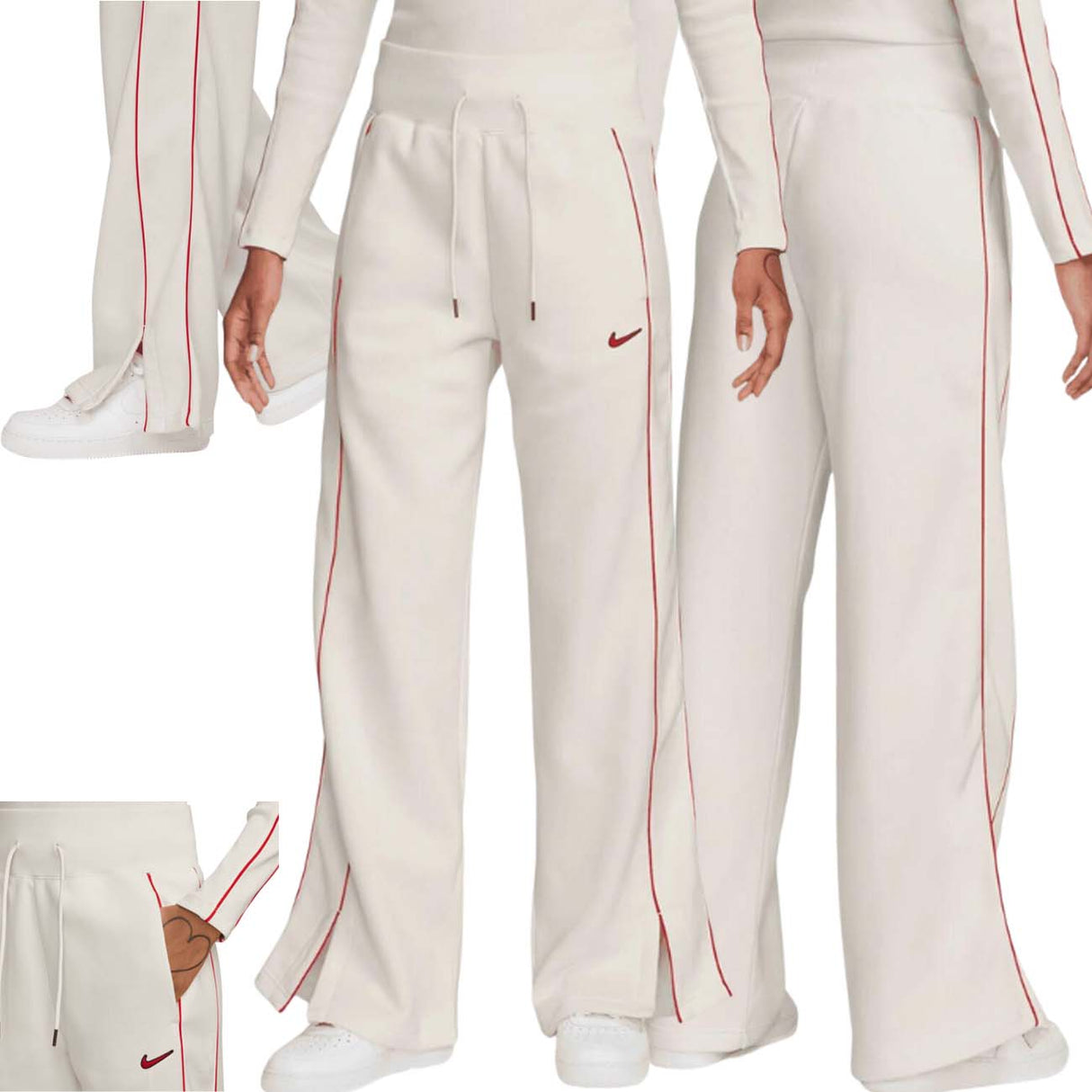 PANTALONE DONNA NIKE FV4972 133 SPORTWEAR COTONE FELPATO