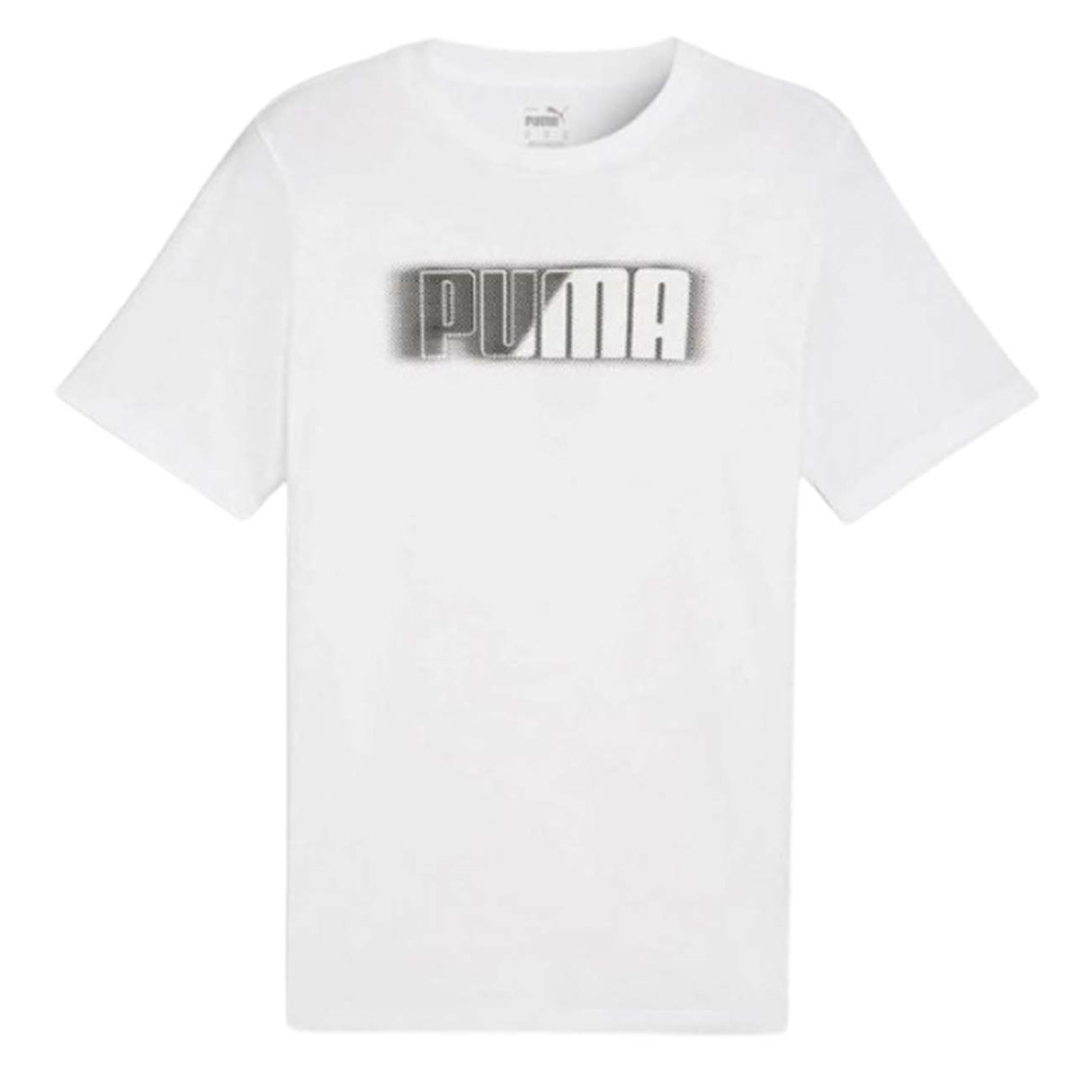 T-SHIRT PUMA 680991 02 GRAPHICS WORDING COTONE BIANCO