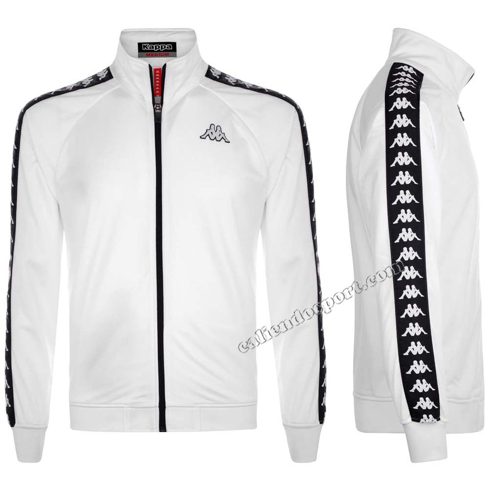 GIACCA KAPPA BANDA 301EFU0 ANNISTON UOMO DONNA VERDE BIANCO NERO GIALLO