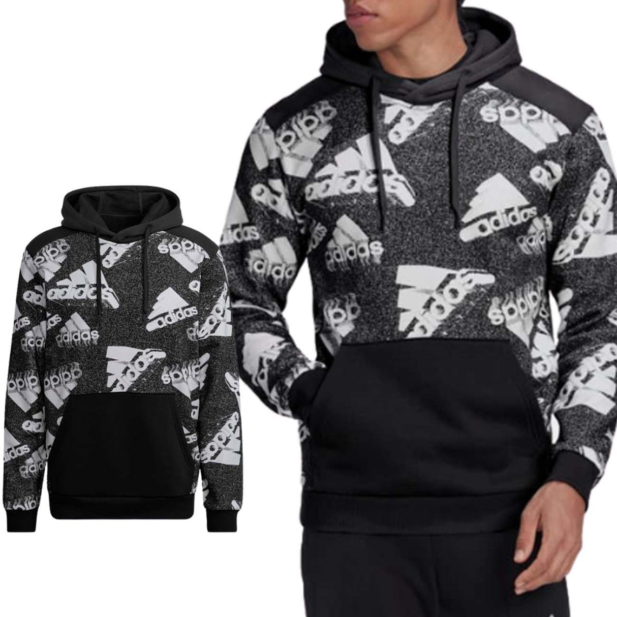 FELPA ADIDAS HK0369 ESSENTIALS COTONE FELPATO