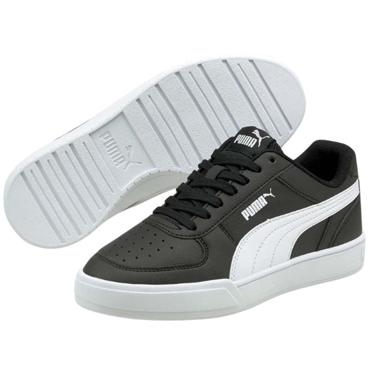 PUMA BOYS SHOES 382056 02 CAVEN BLACK