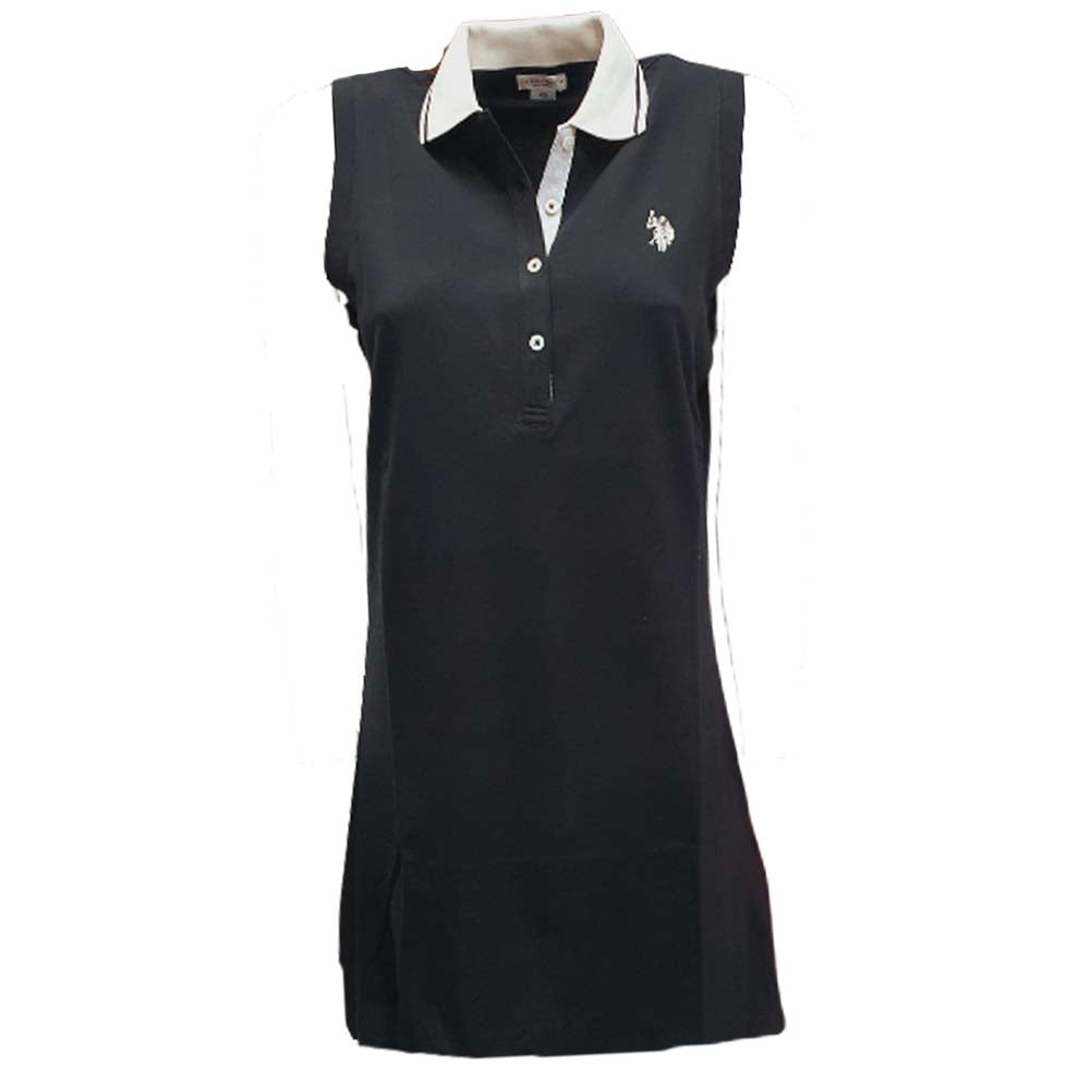 VESTITO DONNA U.S. POLO 48439 61486 COTONE SMANICATO
