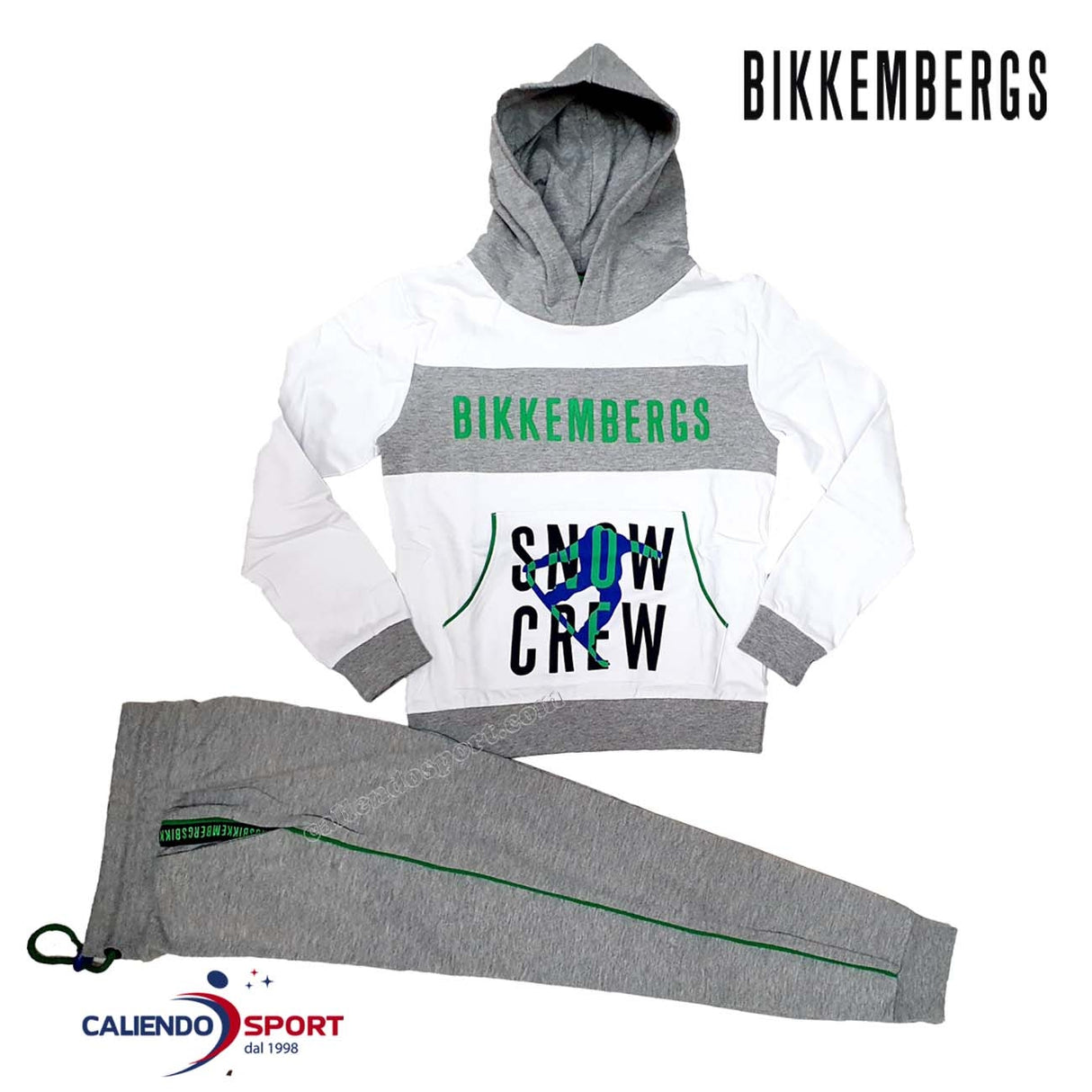 SWEAT-SHIRT EN COTON AVEC CAPUCHE BIKKEMBERG BK0075