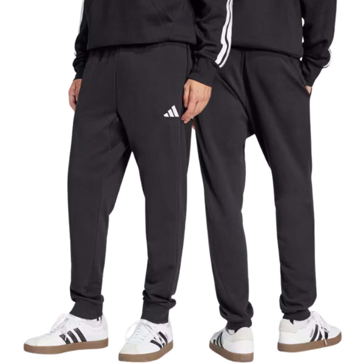 PANTALONE ADIDAS JE3854 FEEL CONFORT NERO COTONE GARZATO