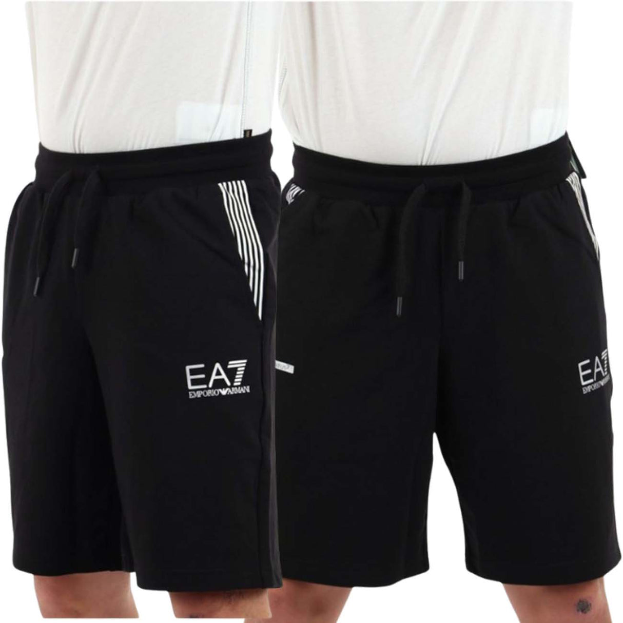 PANTALONCINO ARMANI EA7 E24 3DPS66 PJLIZ 1200 NERO