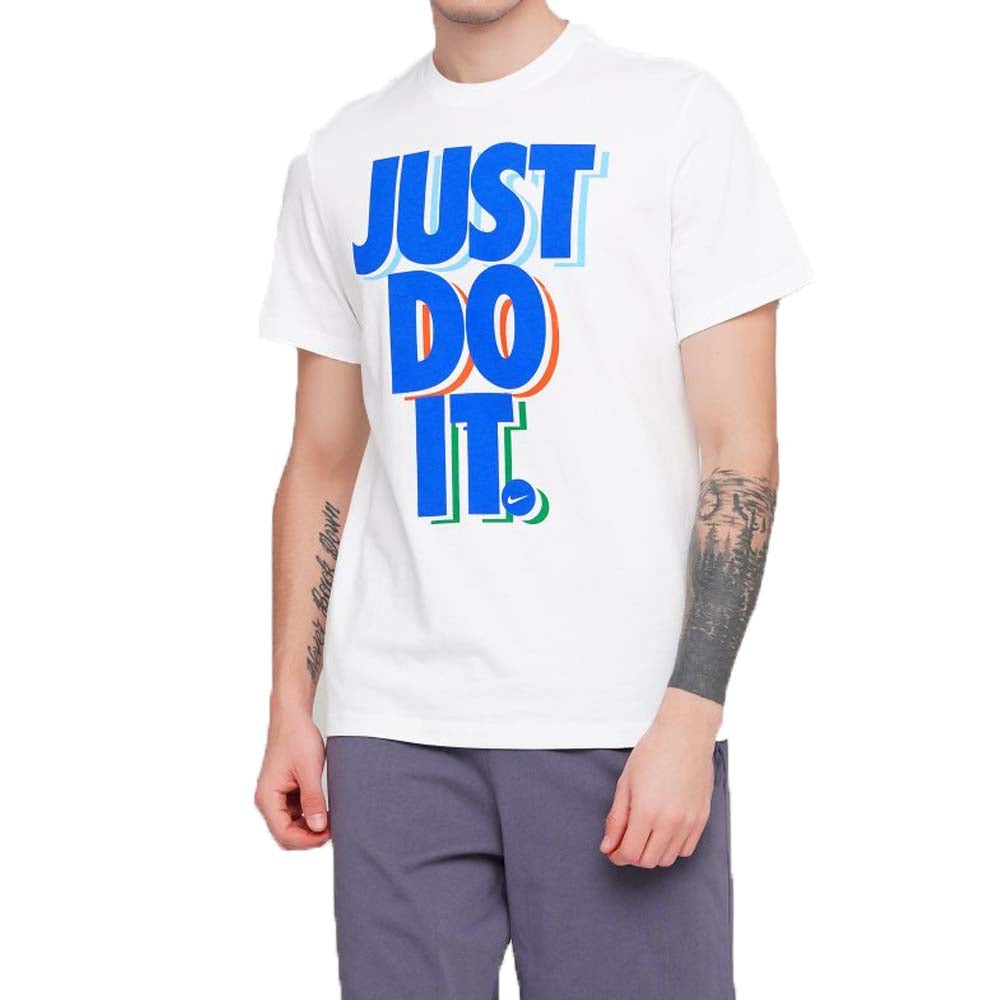 T-SHIRT NIKE HOMME CK2783 100 COTON BLANC