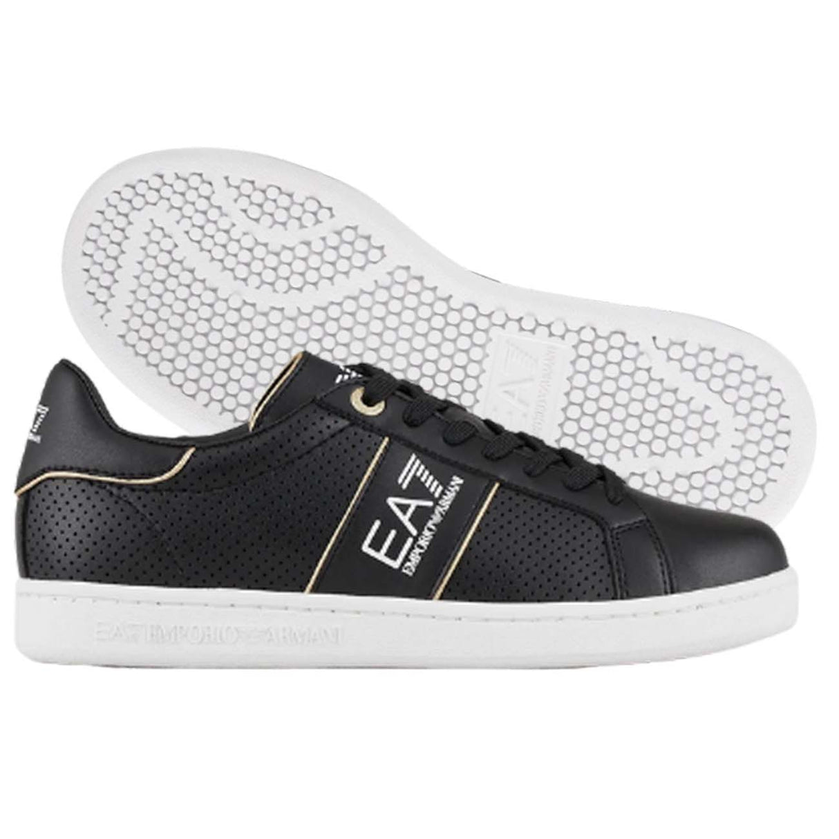CHAUSSURES ARMANI EA7 X8X102 XK258 M700 NOIRES CLASSIQUES