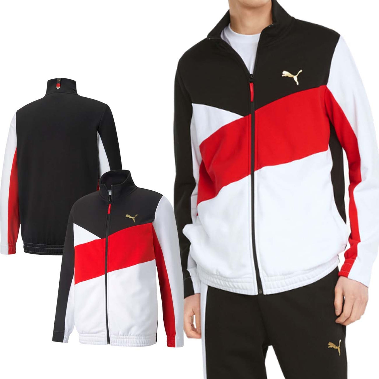 PUMA SWEATSHIRT 531567 01 AS BRUSHED COTTON