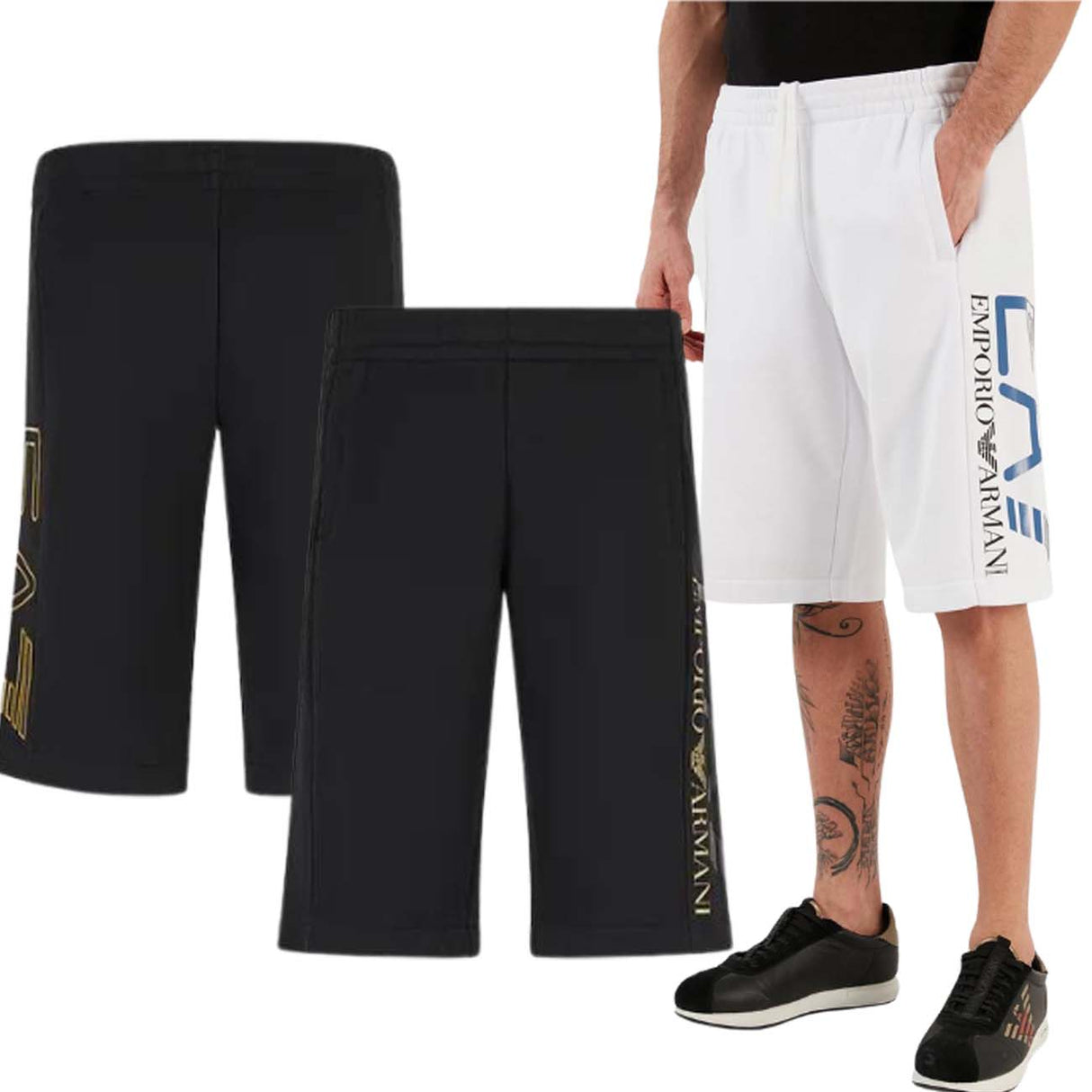 PANTALONCINO ARMANI EA7 3RPS57 PJLSZ COTONE