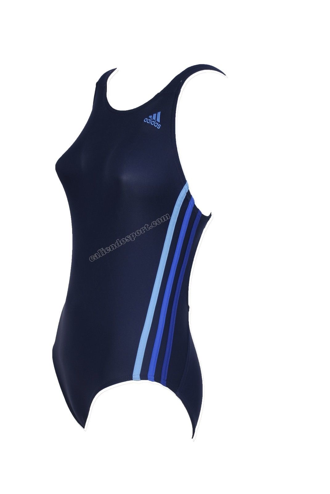MAILLOT DE BAIN UNE PIÈCE PISCINE ADIDAS FEMME BLEU NOIR INFINITEX SEA W57397 X12894