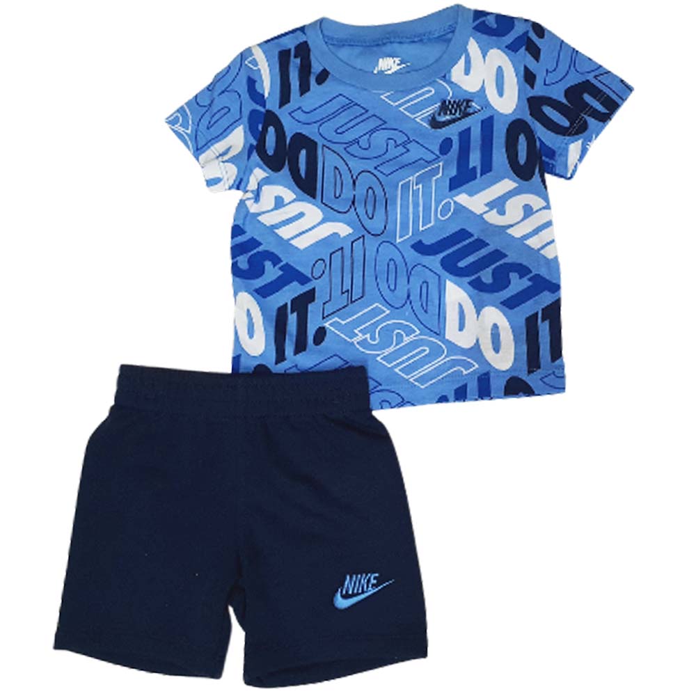COMPLETO BAMBINO NIKE 66J129 T-SHIRT+PANTALONCINO COTONE