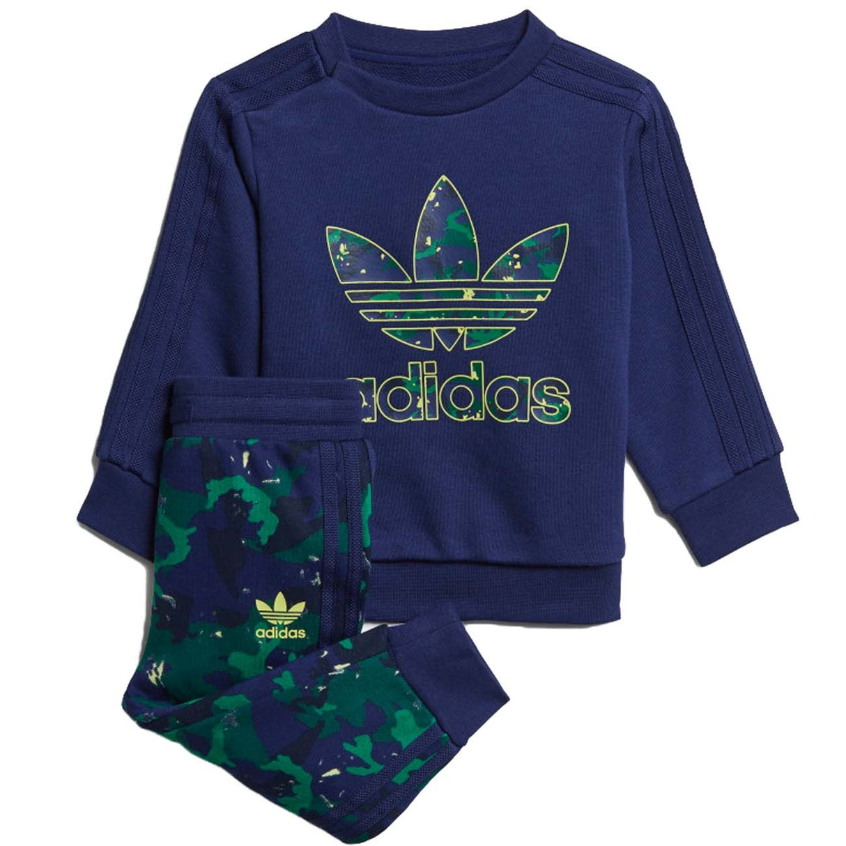 SURVÊTEMENT ADIDAS H20309 CAMO PRINT CREW POUR ENFANTS