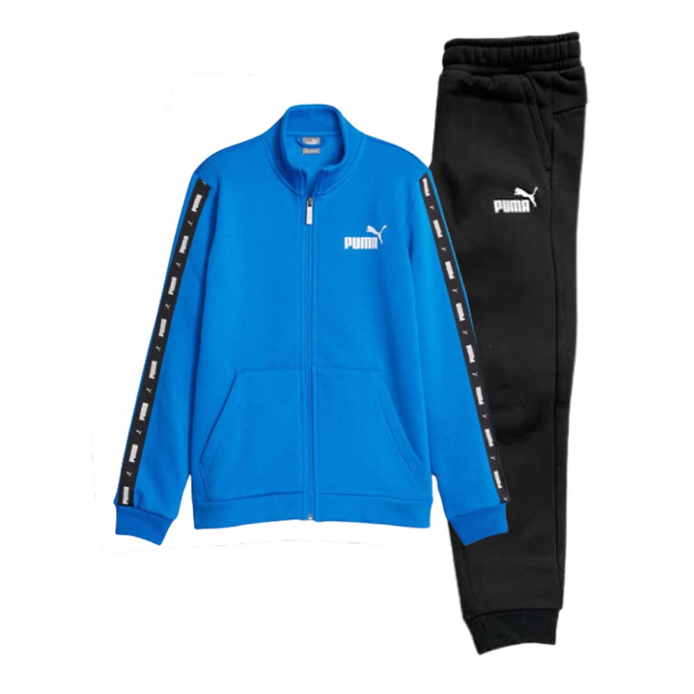 PUMA 670114 ESSENTIALS COTTON FLEECE TRACKSUIT FOR BOYS