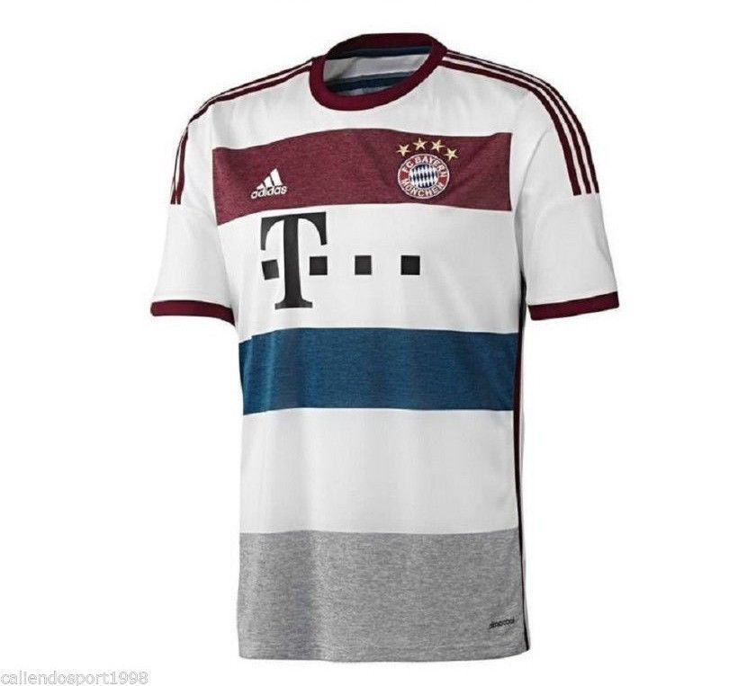 Adidas Bayern Munich Football T-Shirt Adult Boy SPORT FOOTBALL 10/12 YEARS TAG M