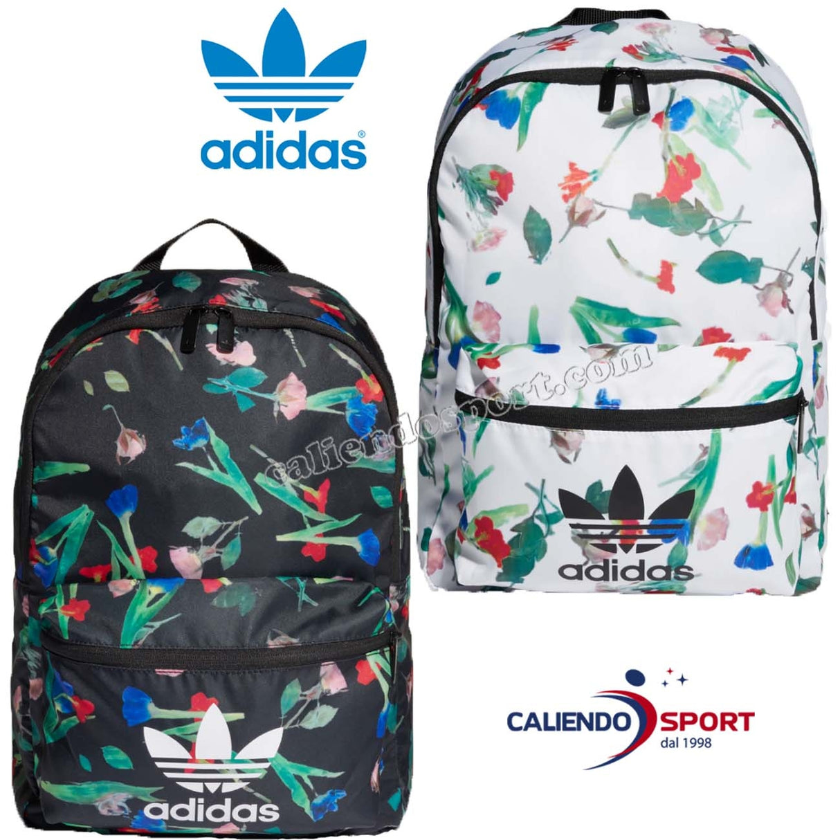 ZAINO ADIDAS ED5886 EI4762 NERO BIANCO ORIGINALS SPORT SCUOLA