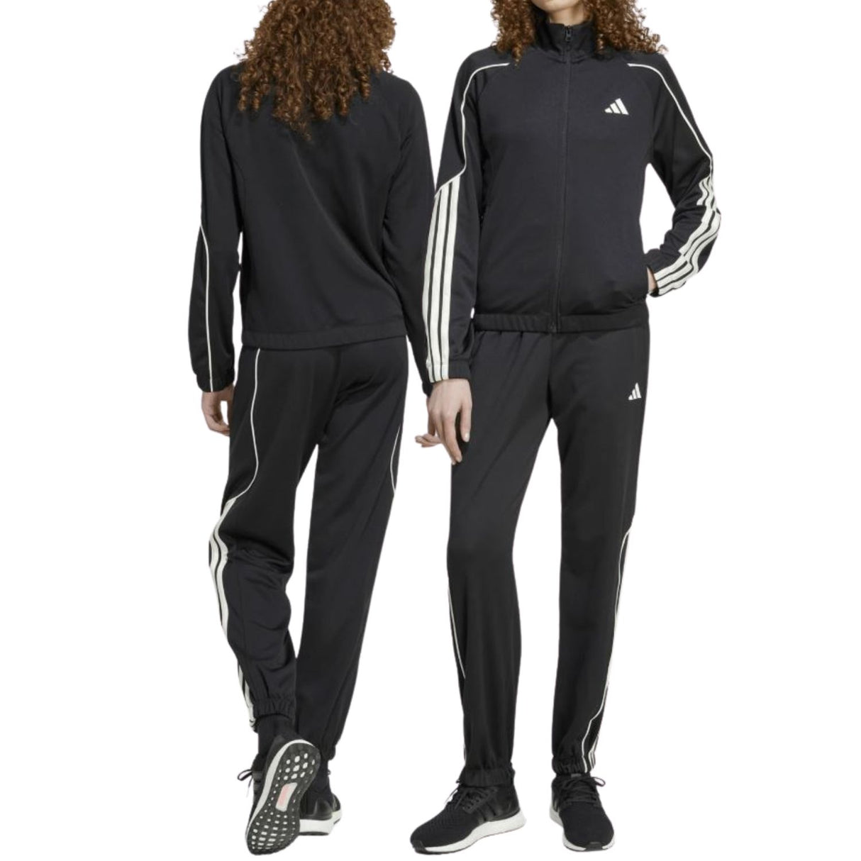 TUTA DONNA ADIDAS JX0471 STADIO NERO ACETATO